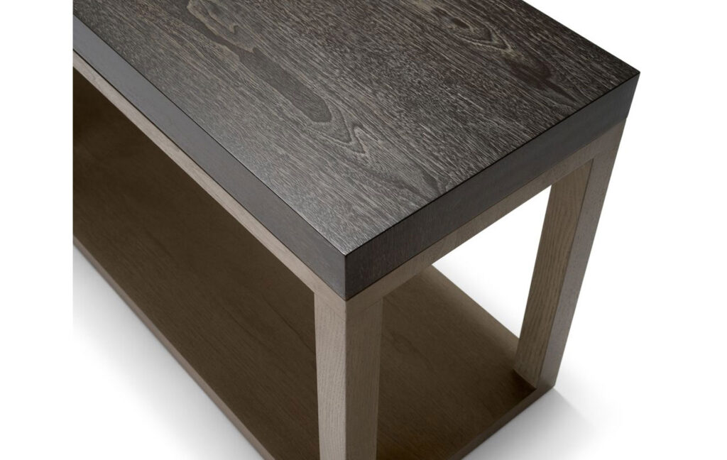 Shown with Sable Ceruse Walnut Top, Grigio Walnut Base